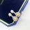 Thumbnail: 18K White Gold Yellow Diamond Earrings