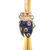 Thumbnail: 18K Rose Gold Brown Diamond & Blue Sapphire Ladybug Pendant Necklace