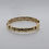 Thumbnail: 18K Yellow Gold Bangle with Natural Diamonds - Idunn Collection 