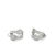Thumbnail: 18K White Gold Earrings with Diamonds