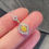 Thumbnail: 18K White Gold Yellow Diamond Necklace