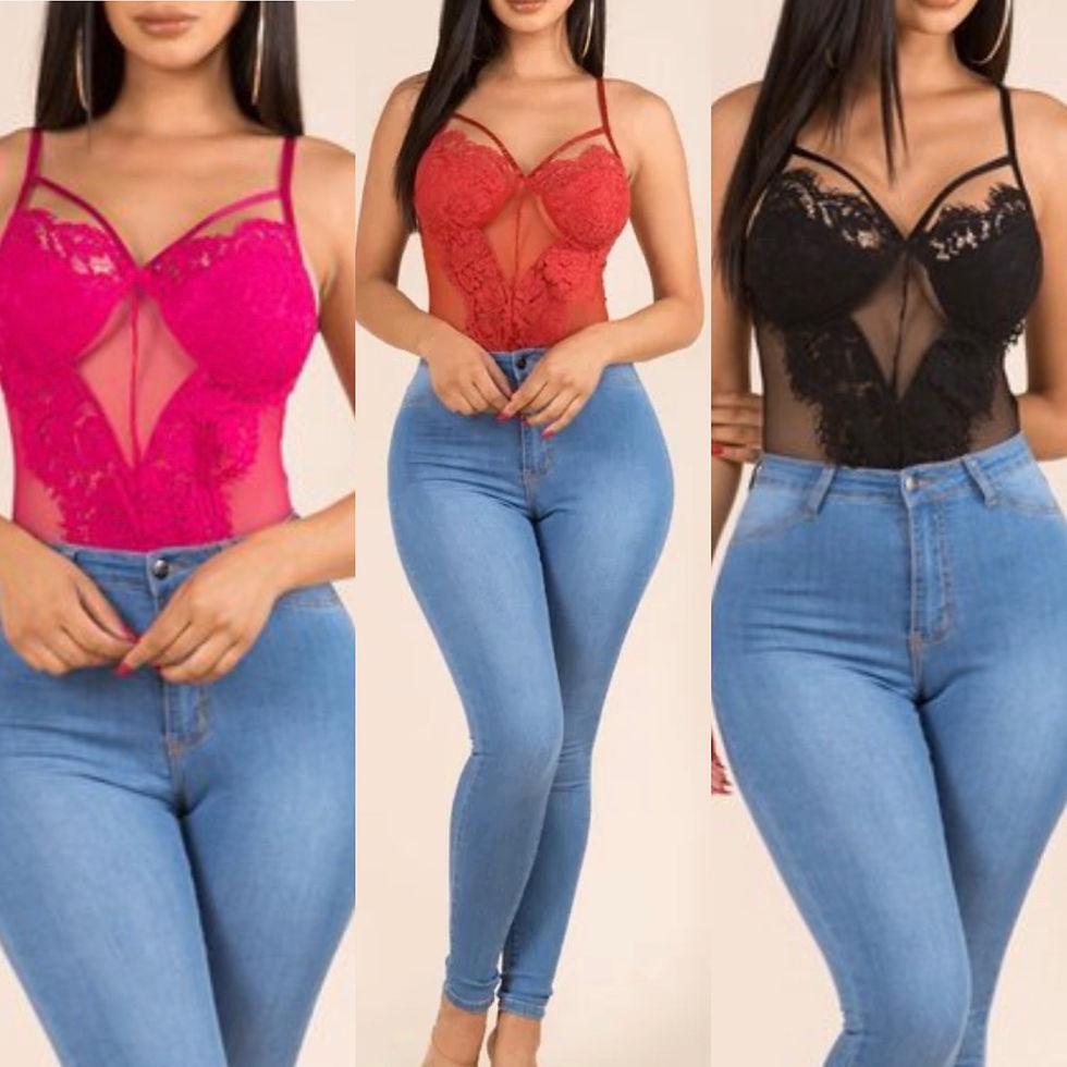 Love bug lace bodysuit