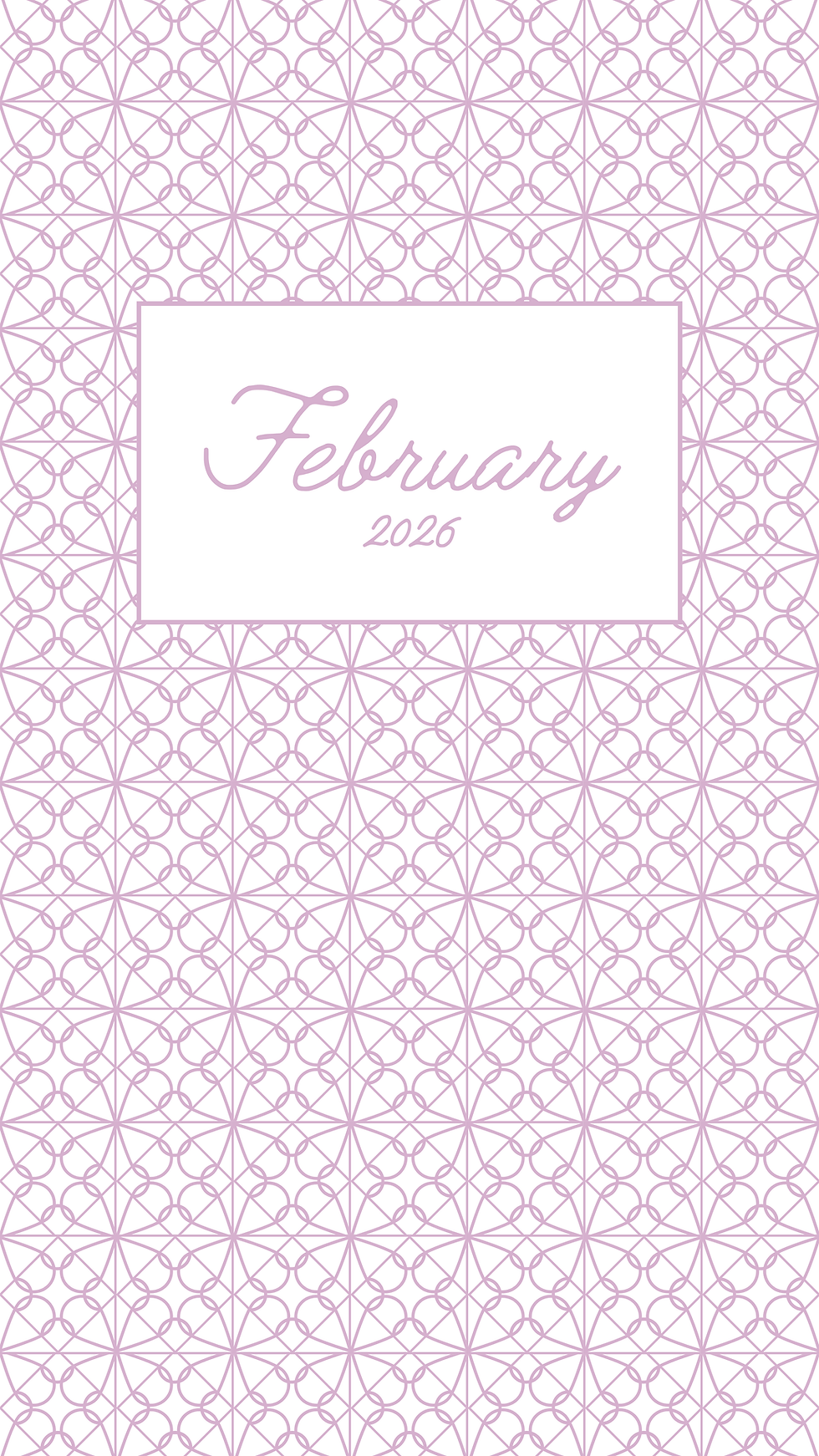 Thumbnail: February social media post templates