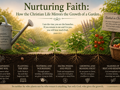 Nurturing Faith: How the Christian Life Mirrors the Growth of a Garden