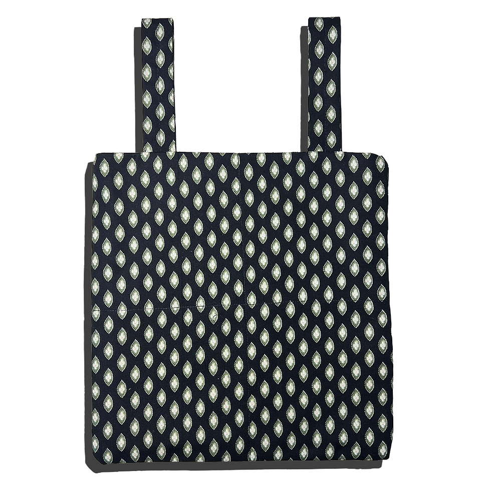 Handmade Fabric Hair-Care Tote Bag