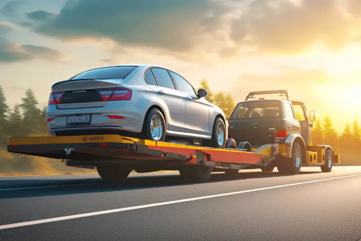 Should I hire a commercial towing service or tow the car myself