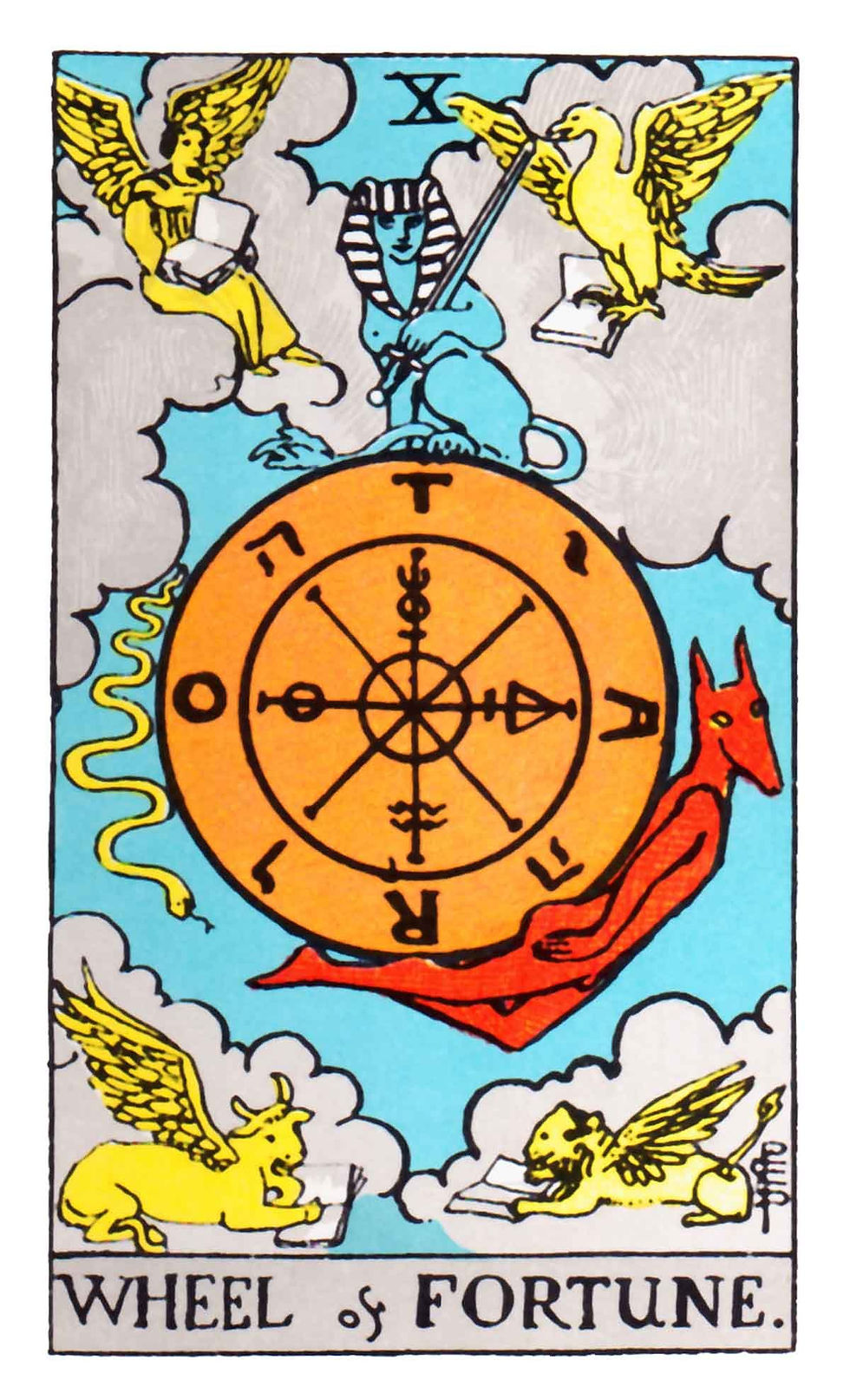 The Wheel of Fortune Tarot Card