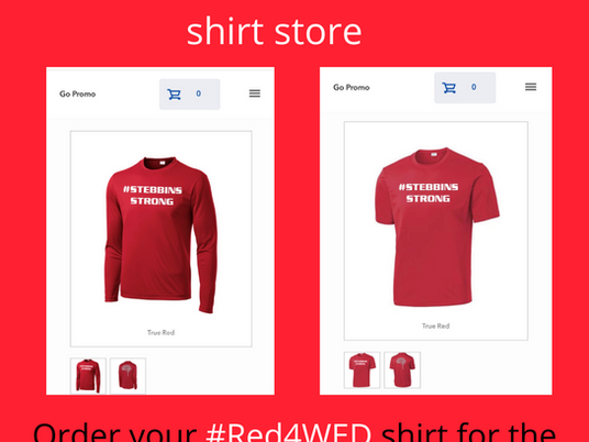 #StebbinsStrong shirt store