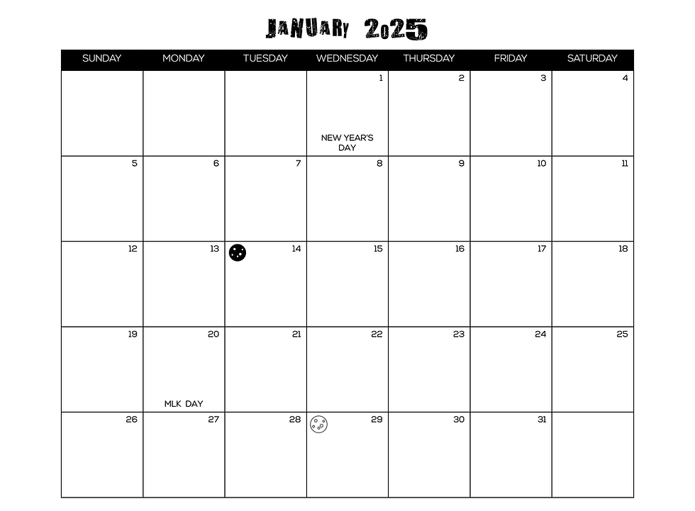 Thumbnail: 2025 Manifestation of Miracles Calendar