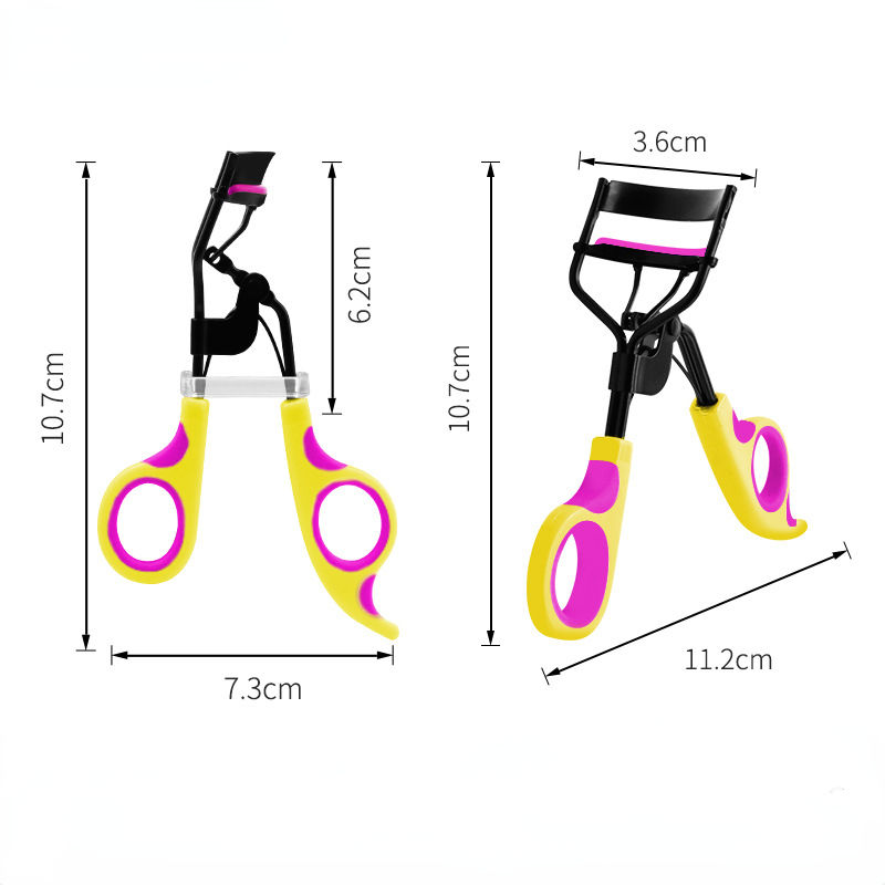 Thumbnail: Professional Eyelashes Curling Tweezers Clips Eyelash Curler for Women Long Last