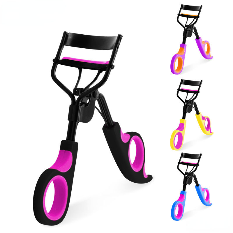 Thumbnail: Professional Eyelashes Curling Tweezers Clips Eyelash Curler for Women Long Last
