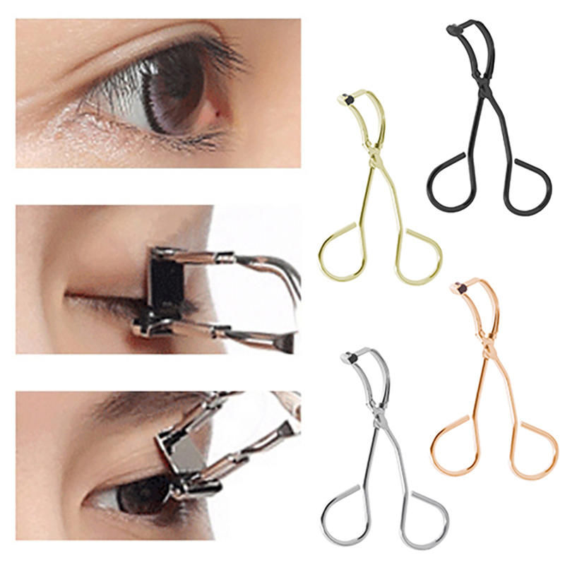 Thumbnail: Wholesale 1pcs  curling eyelash curler shaping natural mini eyelash curler porta