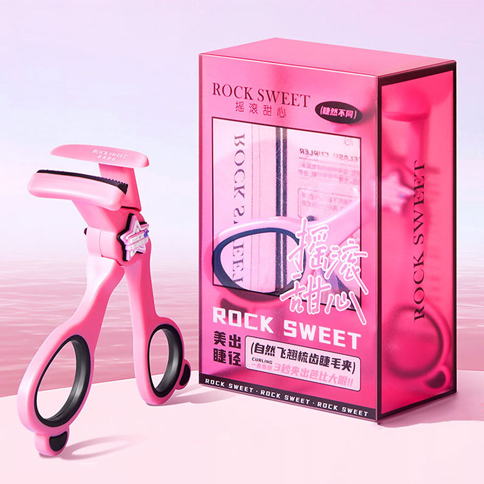 Thumbnail: Portable Lightweight Wide-angle Eyelash Curler Long-lasting Shaping Curling Sili