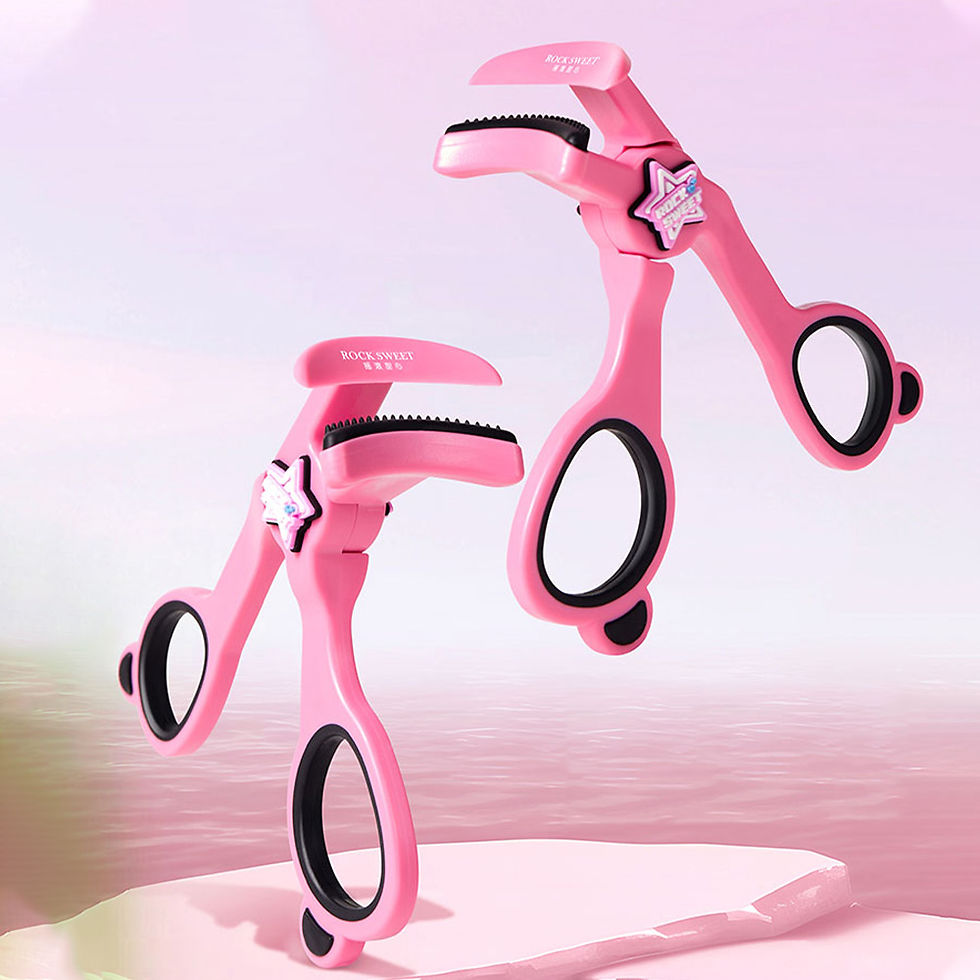 Thumbnail: Portable Lightweight Wide-angle Eyelash Curler Long-lasting Shaping Curling Sili