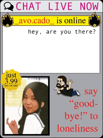 funny pretend chat box