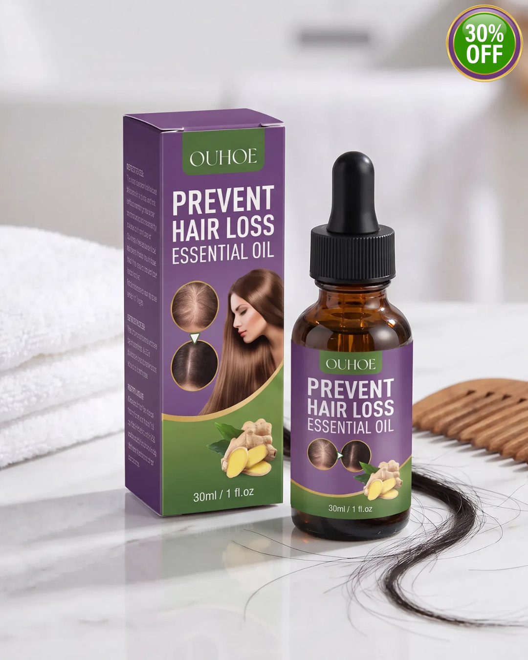 Sérum Anticaída para un Cabello Más Fuerte y Denso