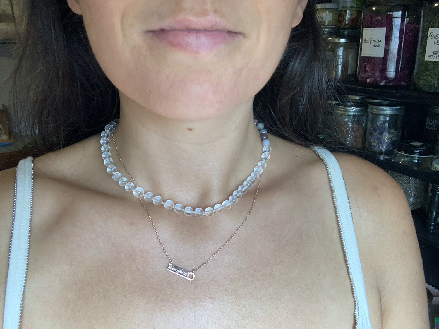 Necklace • Crystal choker