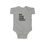Thumbnail: Baby Bodysuit - 'Eat Sleep HODL Repeat'