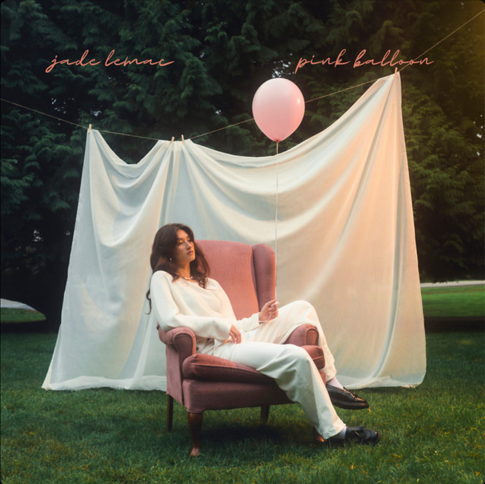 Jade LeMac, "Pink Balloon," Cover Art