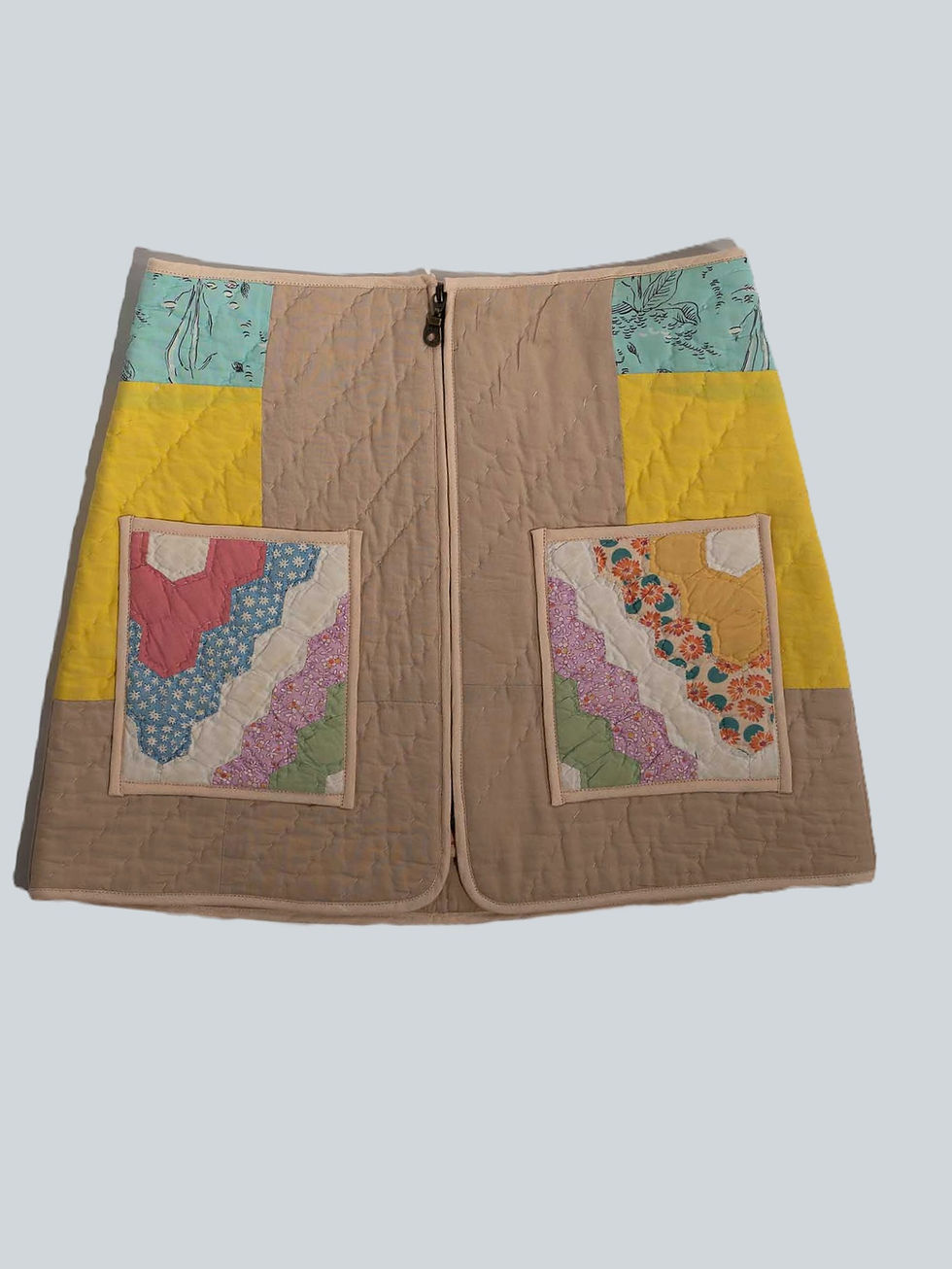 Miniaturbild: Leg Day Skirt "Grandma's Flower Garden" - M
