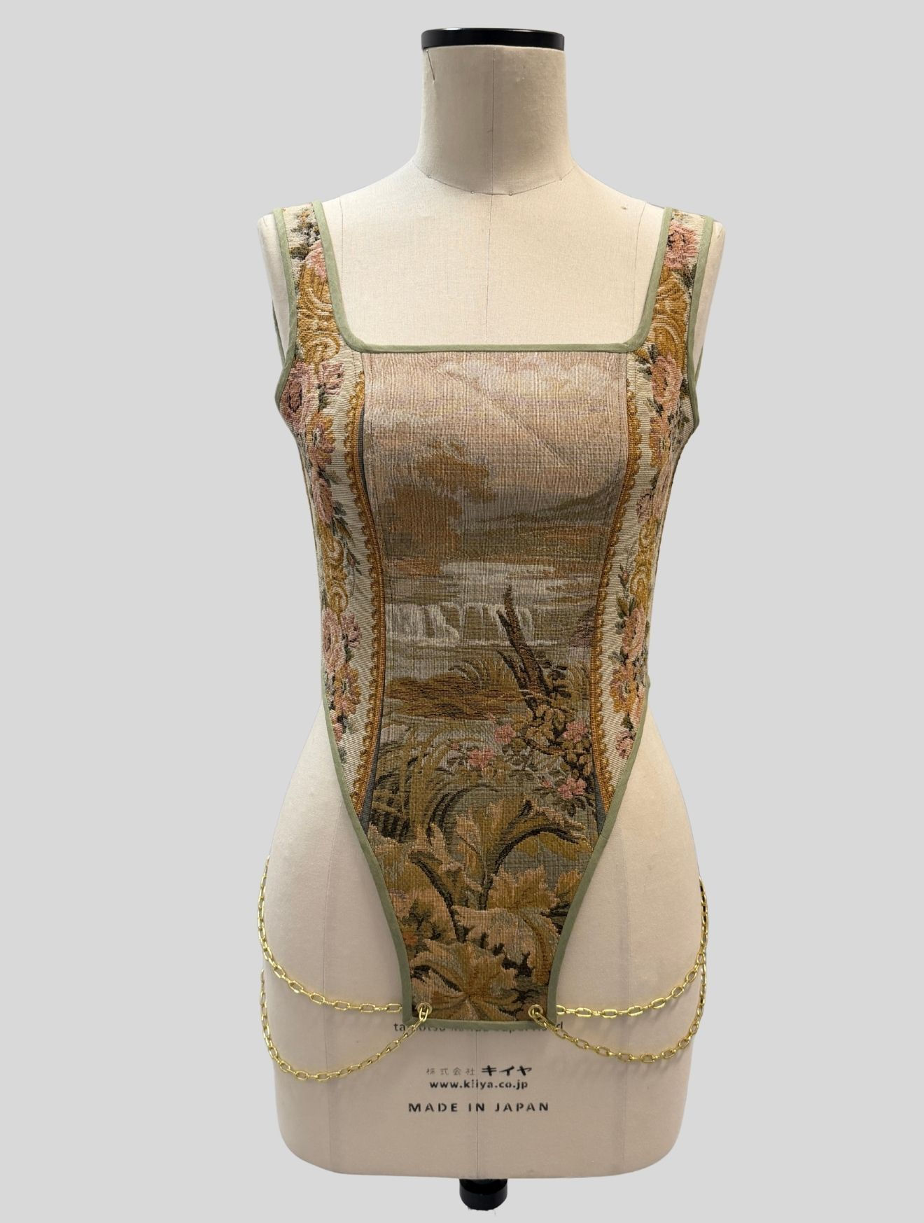Gobelin Chain Corset Top