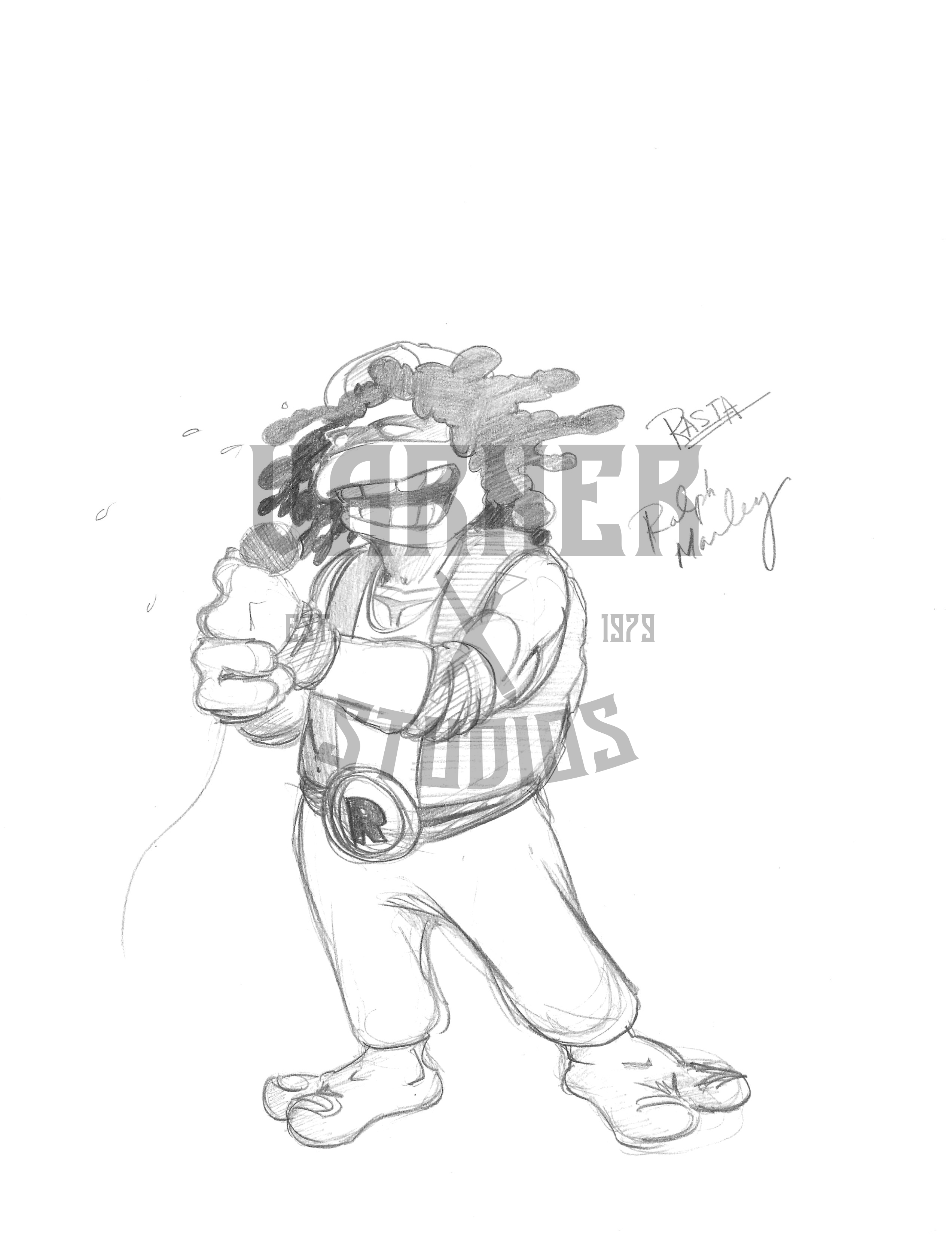 Marley Turtle Concept Art Print