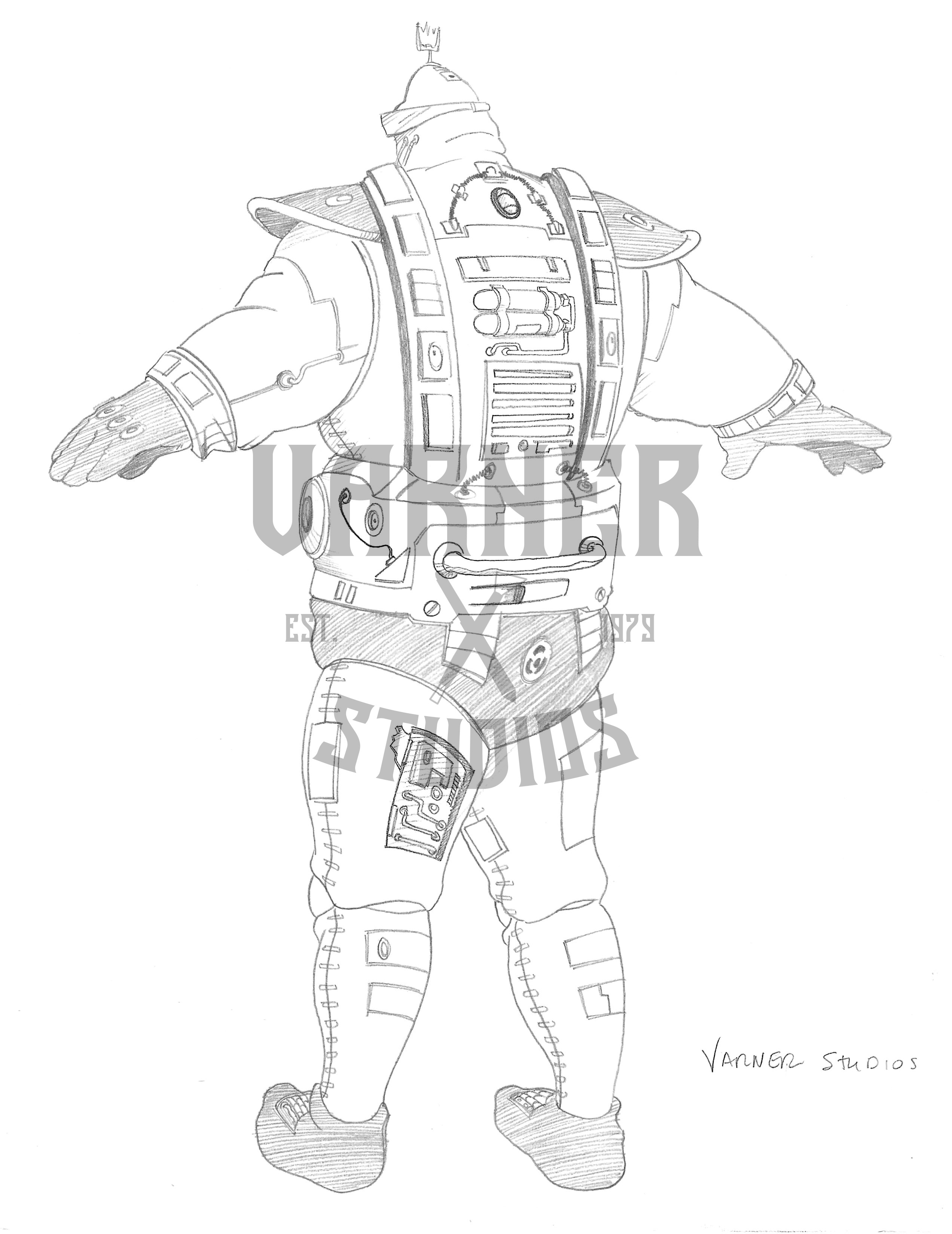 Krang Android Concept Art Print