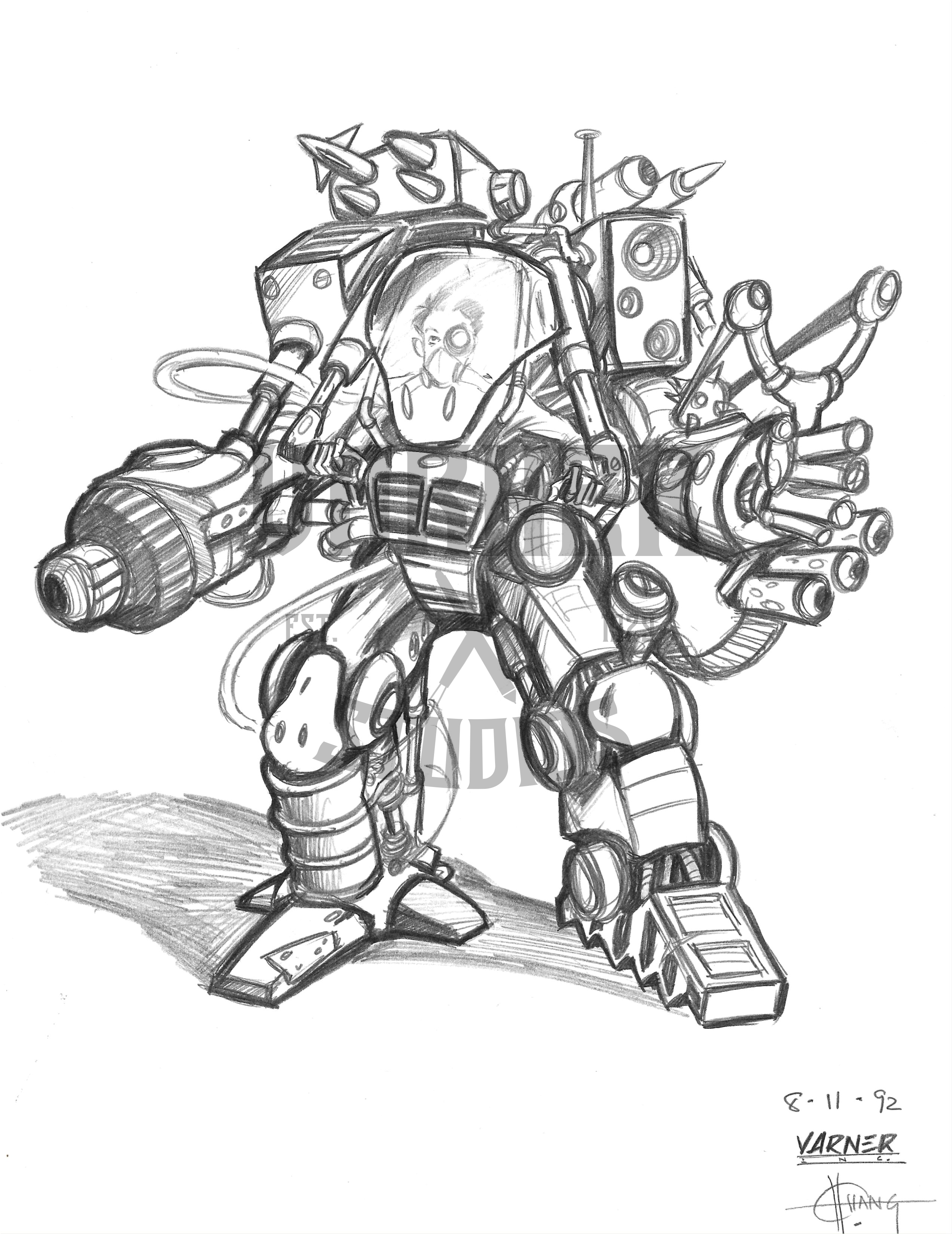 Exosquad Concept Art