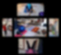 collage foto posturale con logo personale