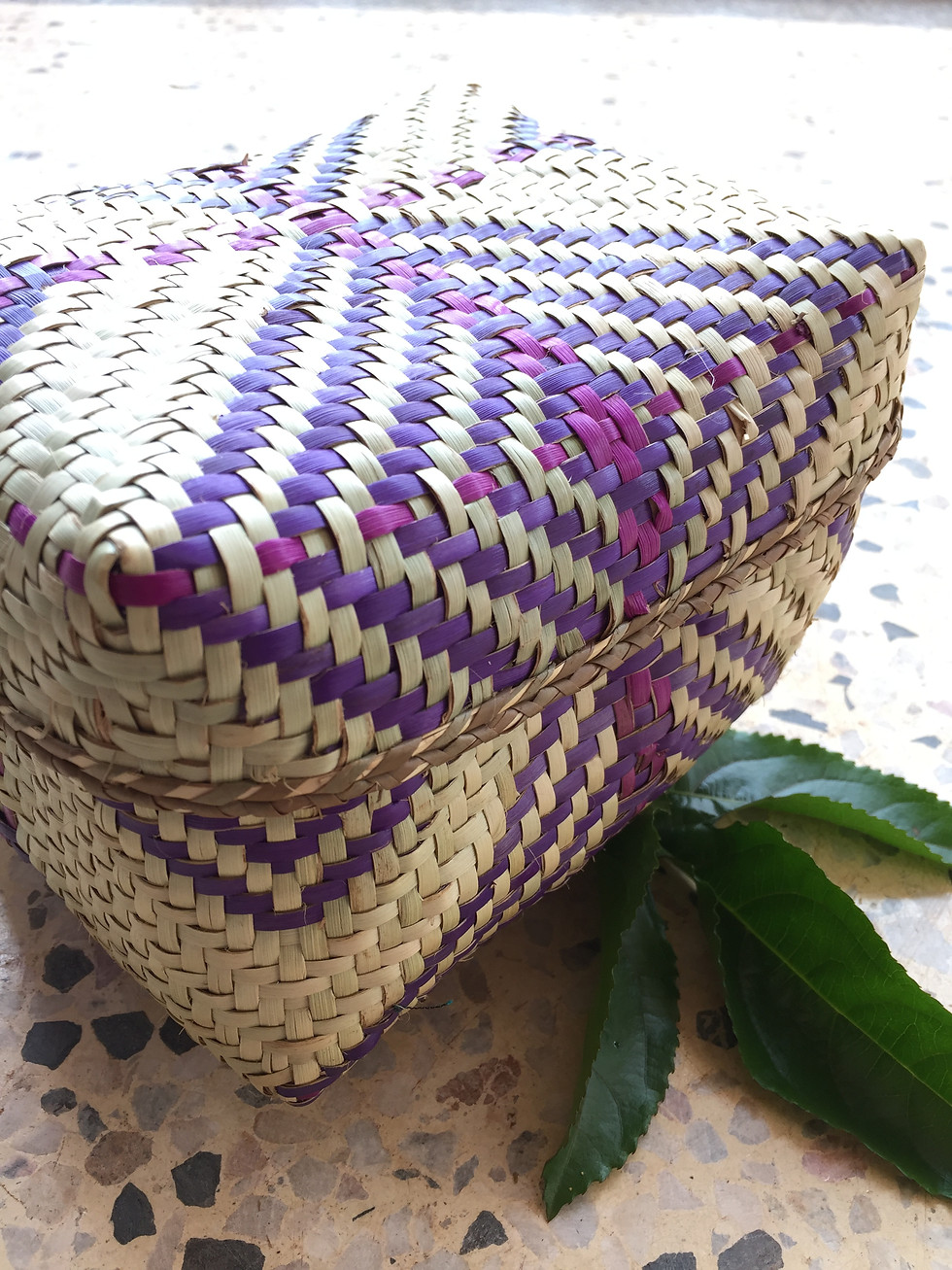 Thumbnail: Square lid basket