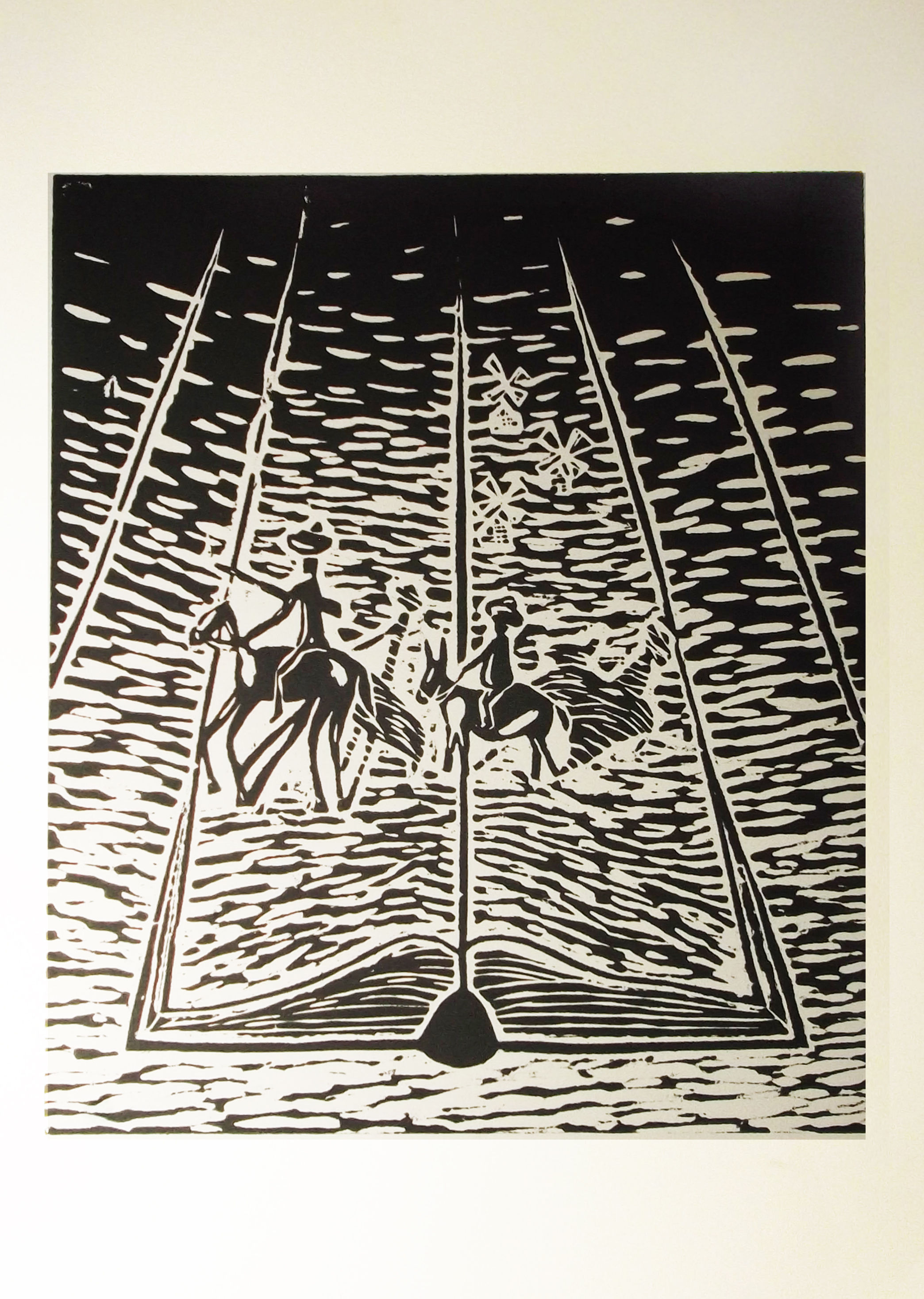 Xilogravura Don Quijote 3/4