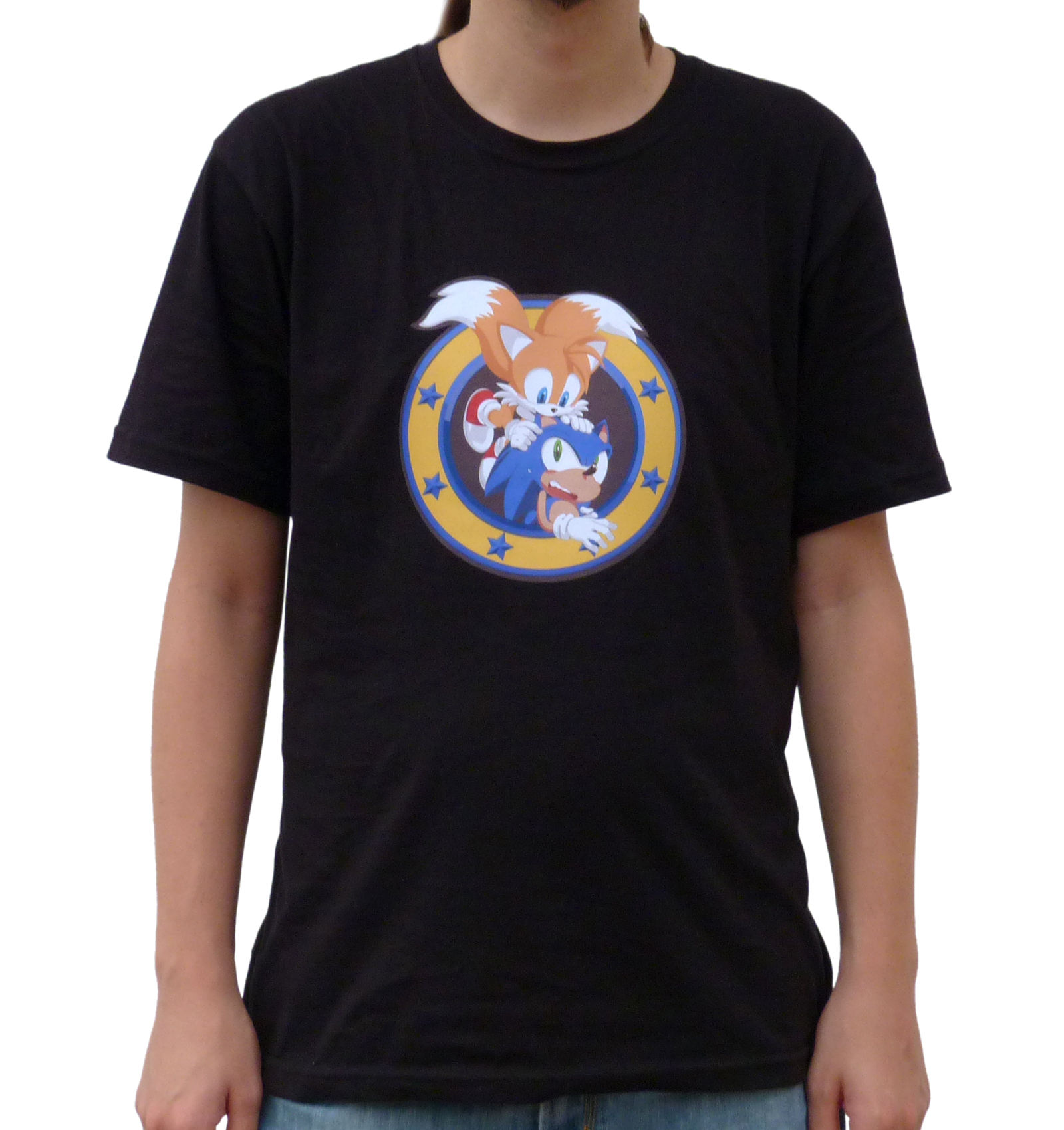 Camiseta Tails e Sonic