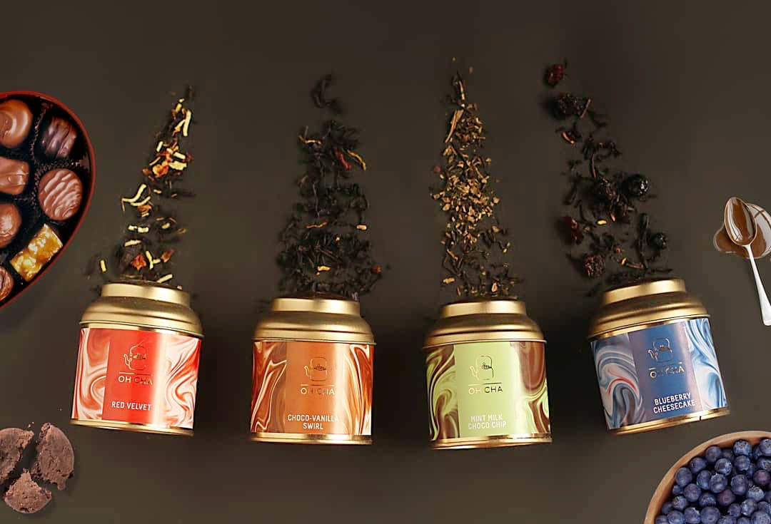 Oh Cha Strawberry Champagne Tea (35g)