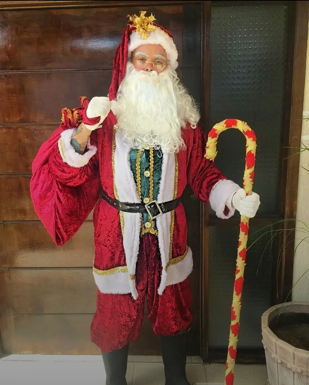 Papai Noel Luxo pelo curto
