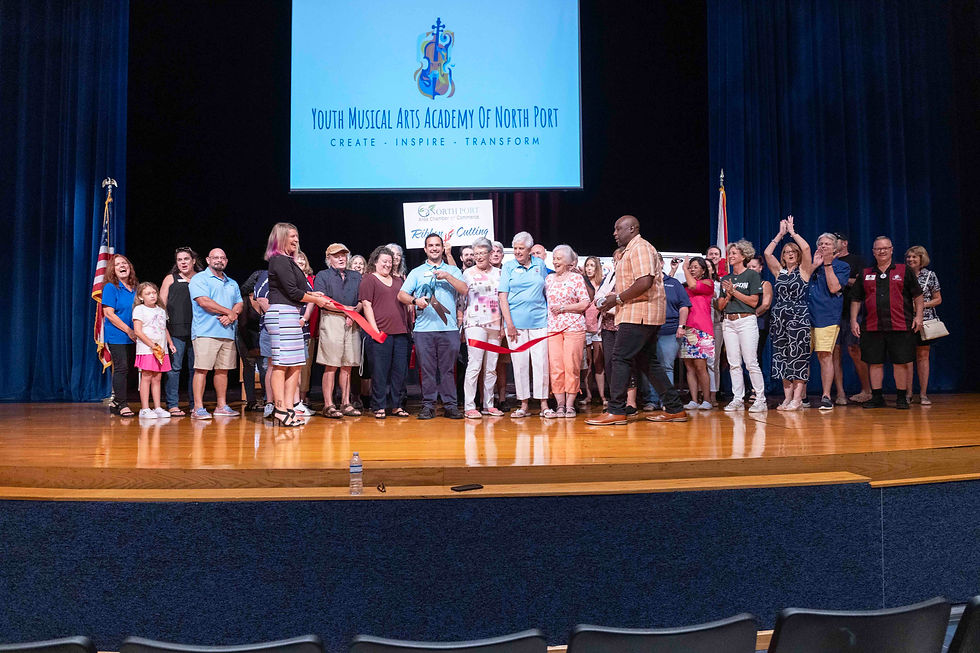 YMAANP's Ribbon Cutting with the North Port Area Chamber of Commerce