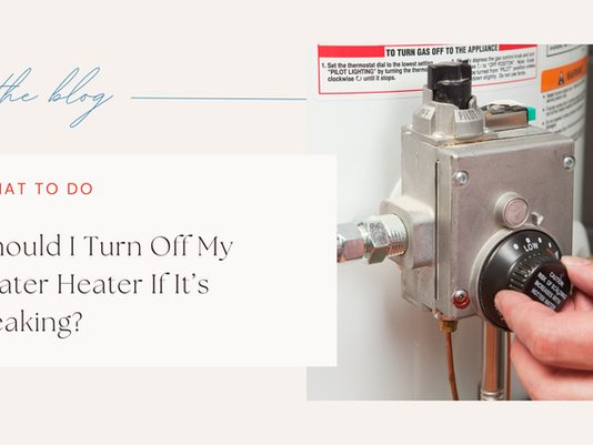 Should I Turn Off My Water Heater If It’s Leaking? What Kansas City Homeowners Should Do