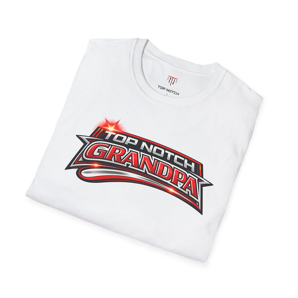 Thumbnail: Top Notch Grandpa Crew Neck Softstyle T-Shirt