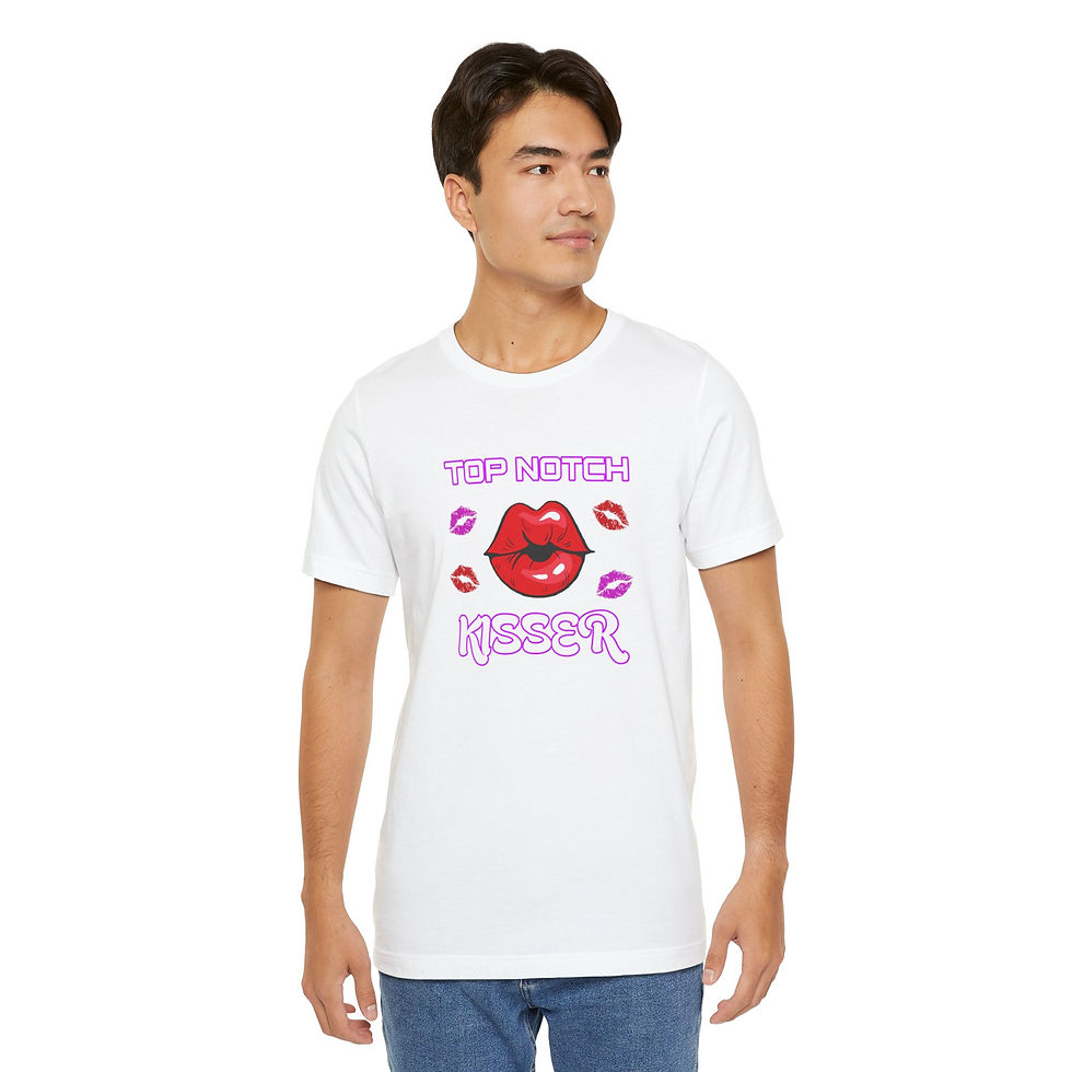 Thumbnail: Top Notch Kisser Unisex Jersey T-Shirt