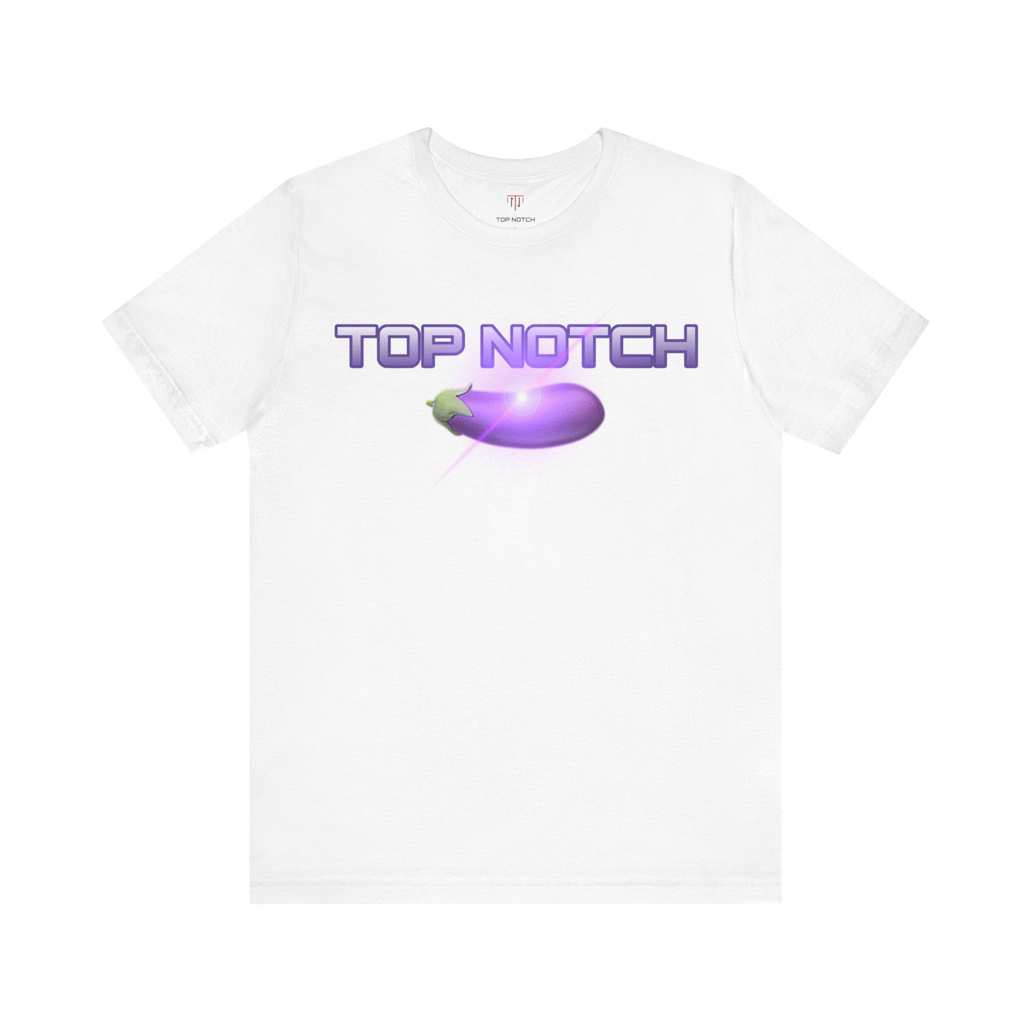 Top Notch Eggplant Jersey Short Sleeve Tee