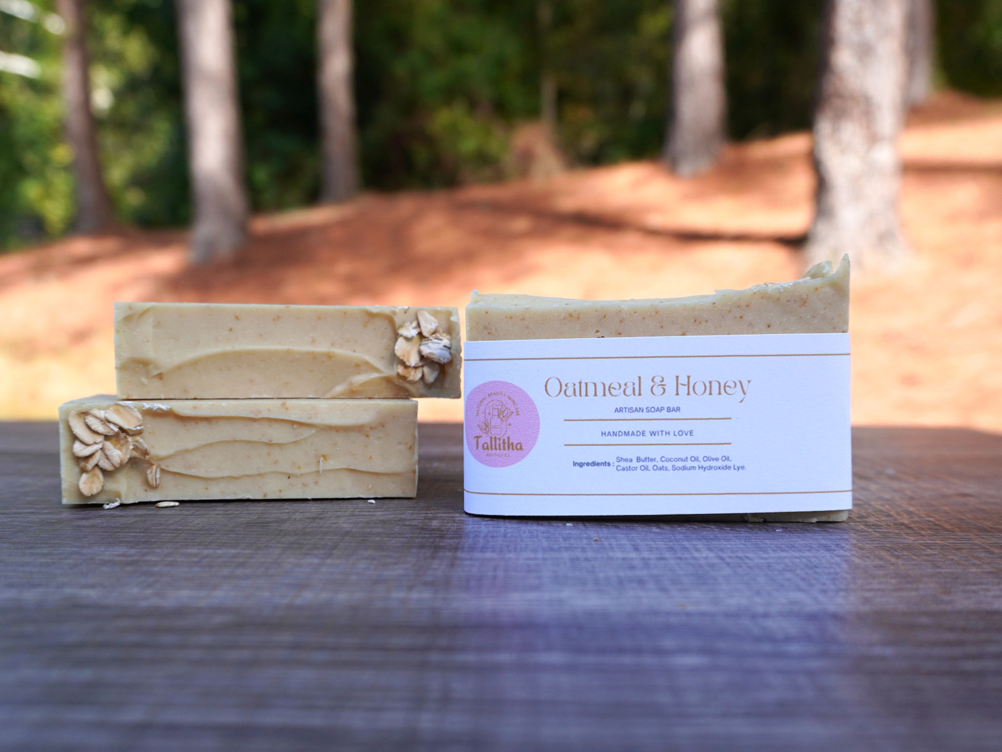 Oatmeal and Honey Soap