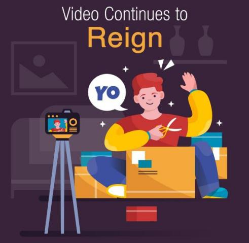 A vibrant and engaging video ad from Adobe highlights the power of video storytelling.