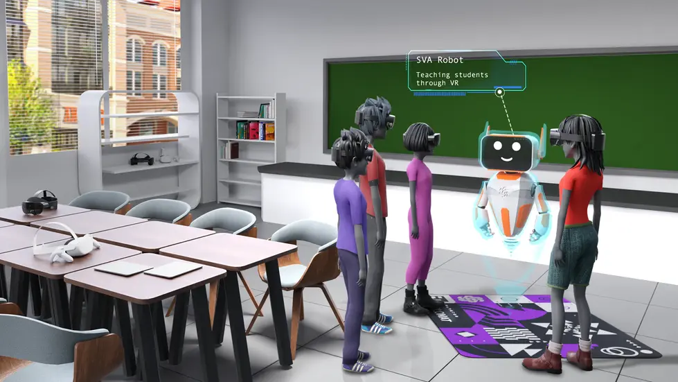 SVA Virtual Teaching Robot