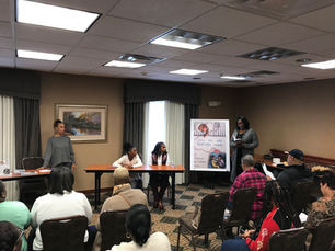 Book signing with authors