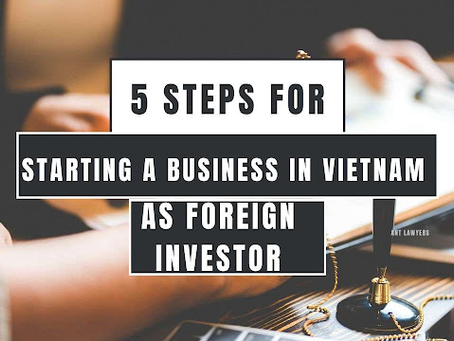 How to start a business in Vietnam as a foreign investor?