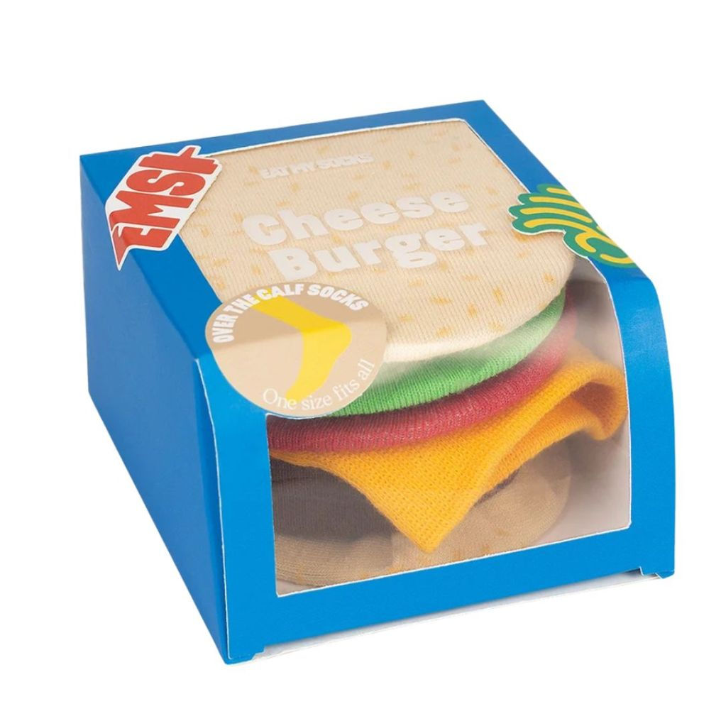 Chaussettes EAT MY SOCKS Cheeseburger