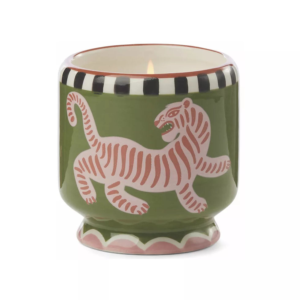 Paddywax Bougie Adopo Tigre cedre noir et figue