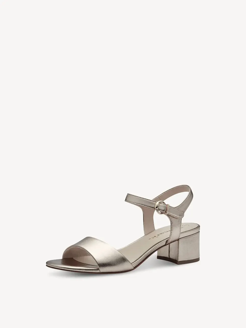 Miniature : Tamaris - Sandale talon 28249 champagne