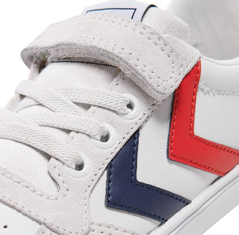 Miniature : Hummel - basket basse Slimmer Stadil Leather Blanc