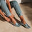 Miniature : Reqins - Mocassin Hema FOUL METAL CIEL
