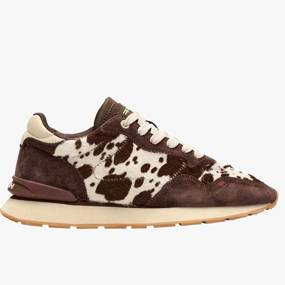 Basket femme HOFF City Print Brown imprimé animal coté